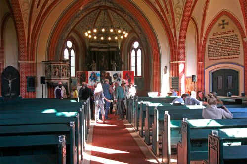 Kirchenführung während des Buchholzer Dorffestes – Einige Impressionen